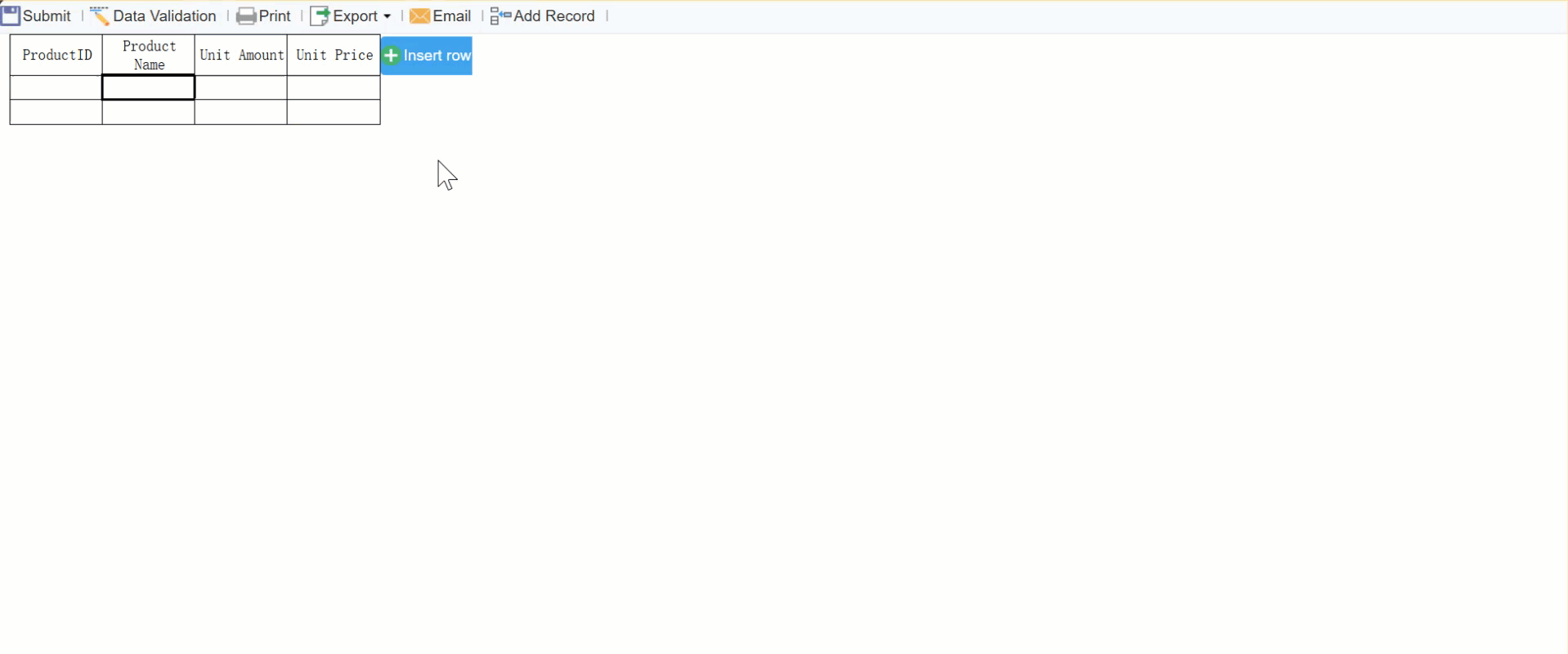 Exclusive API for Data Entry Preview-FineReport Help Document