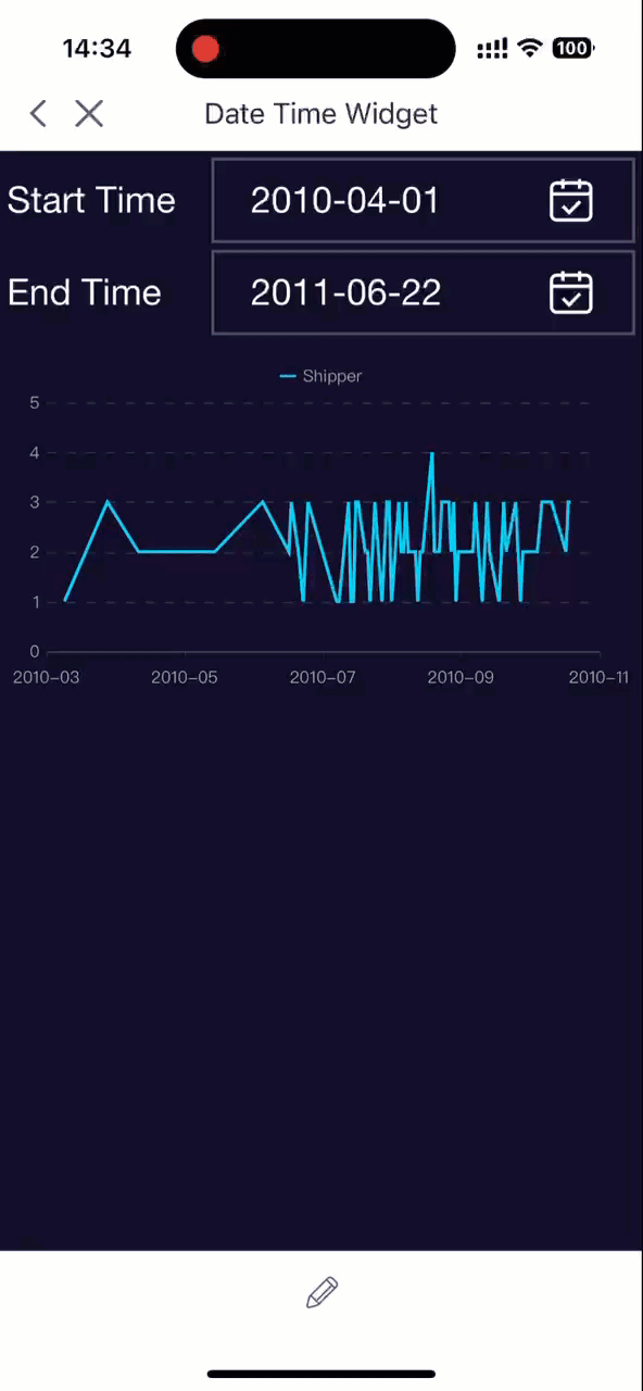 FVS Date Time Widget-FineReport Help Document