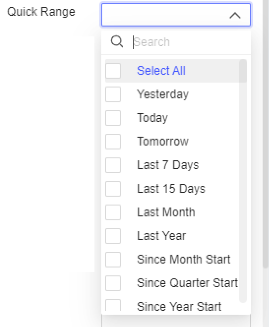 FVS Date Range Widget-FineReport Help Document