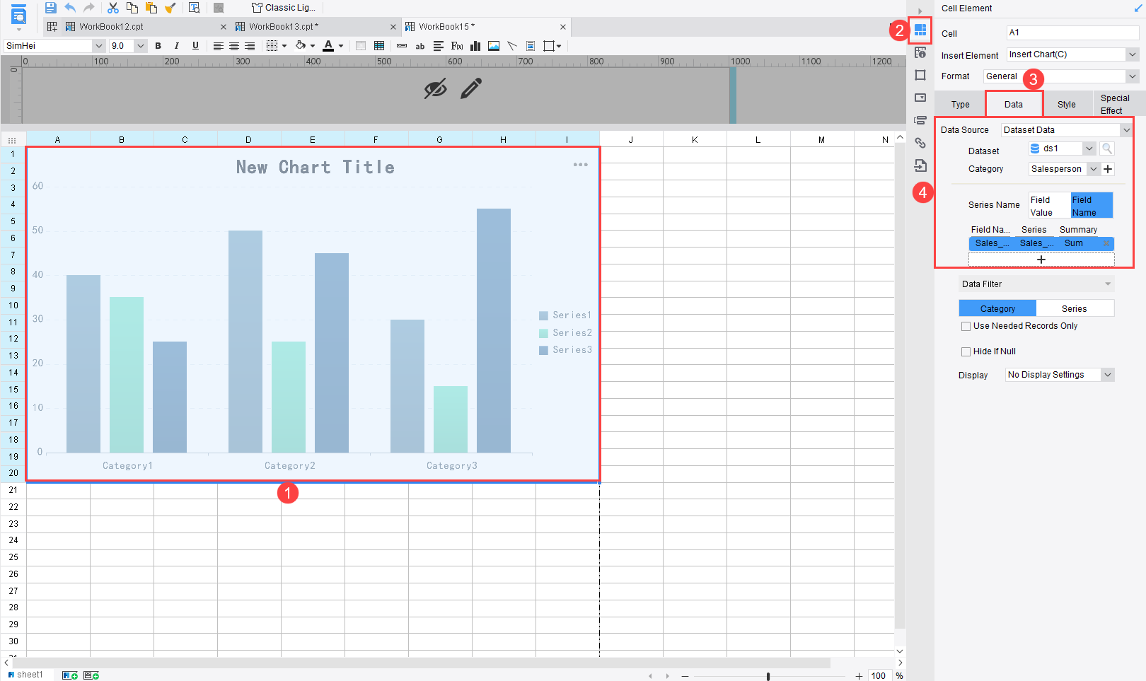 Chart Zooming-FineReport Help Document