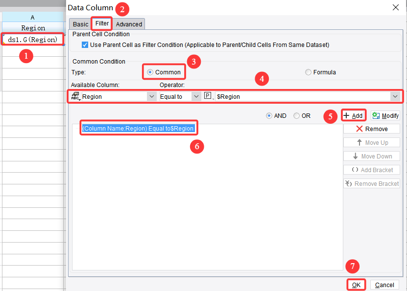 Template Parameter-FineReport Help Document