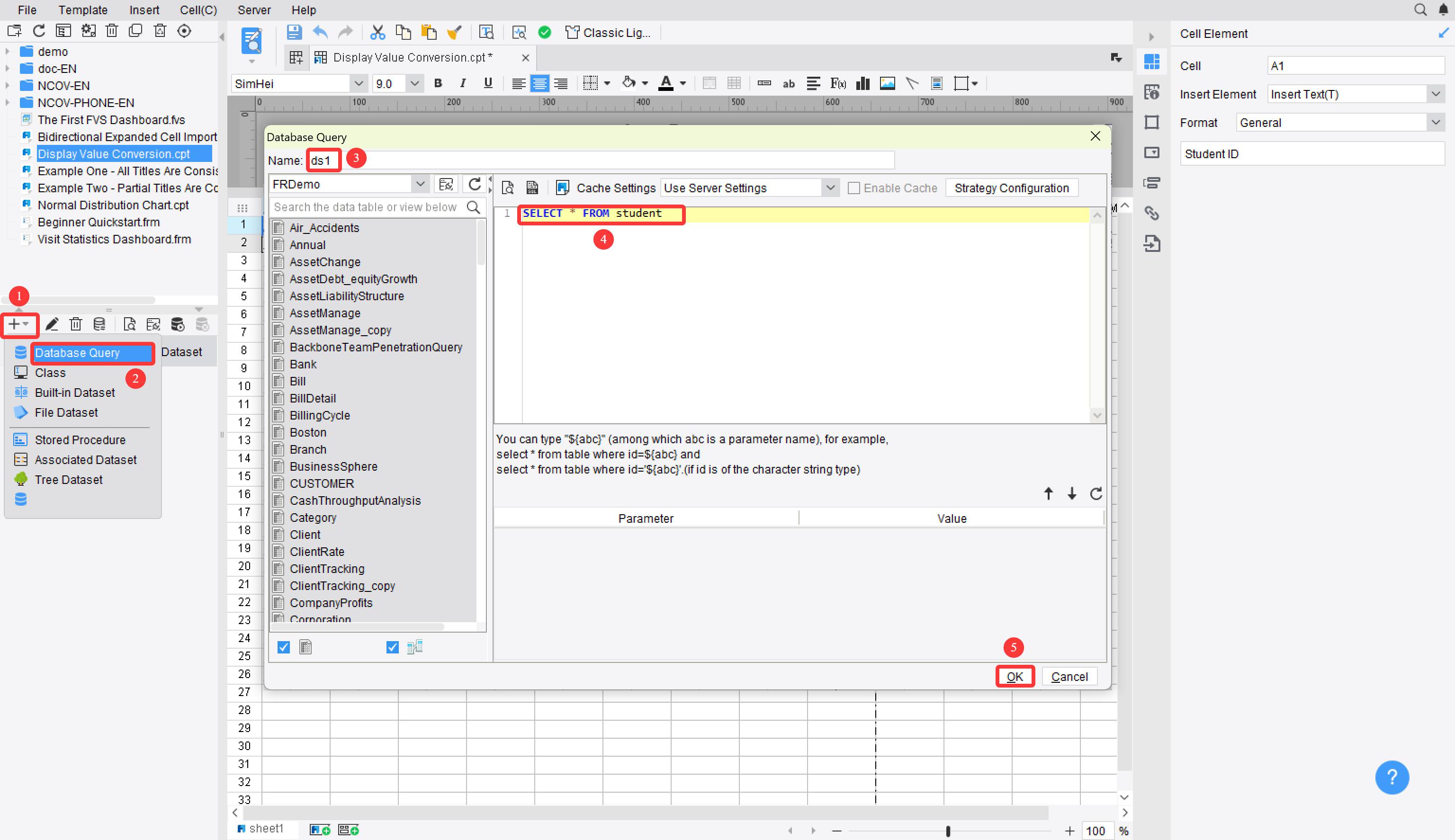 Display Value Conversion-FineReport Help Document