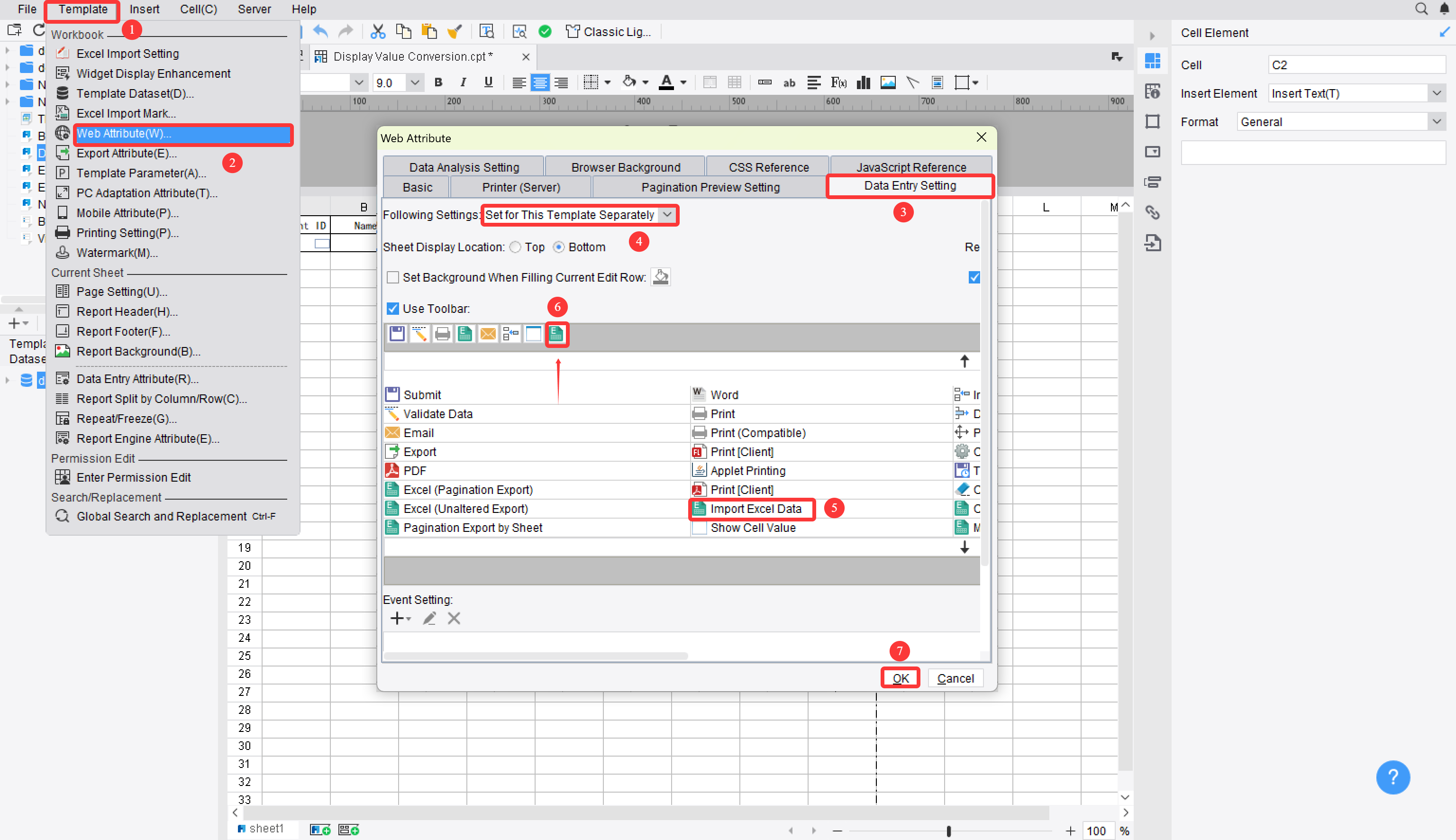 Display Value Conversion-FineReport Help Document