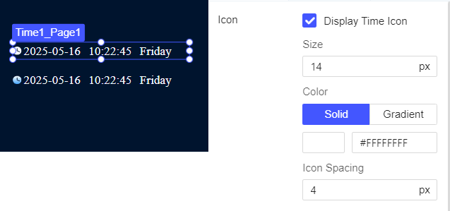 FVS Time Component-FineReport Help Document