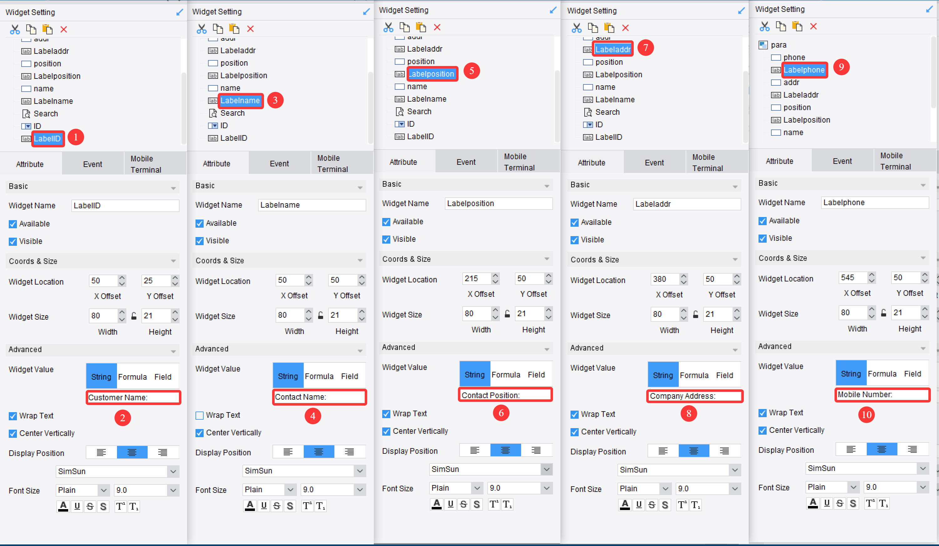 Displaying Corresponding Data on the Parameter Panel by JS-FineReport ...