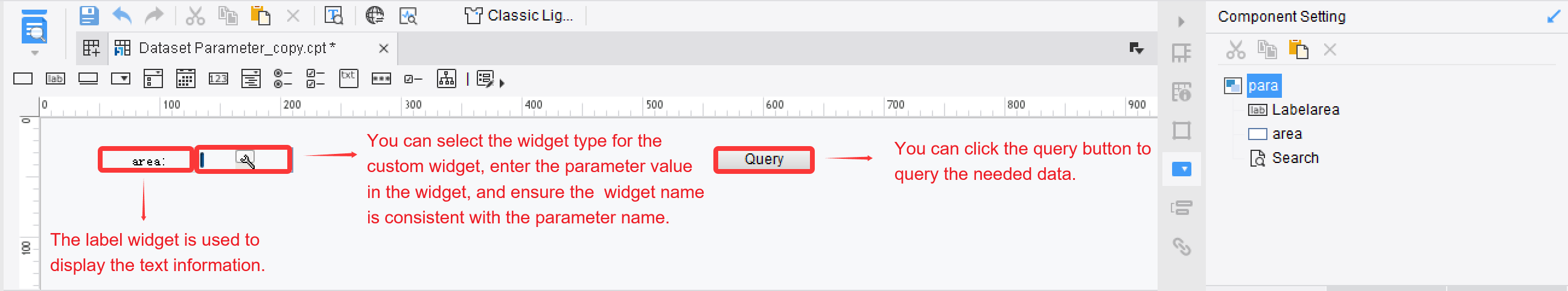 Dataset Parameter-FineReport Help Document