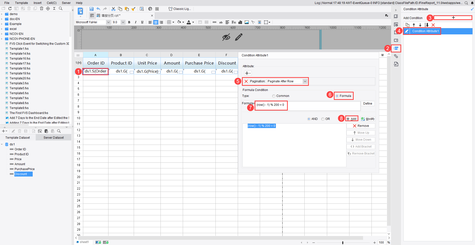 Data Entry Pagination -FineReport Help Document