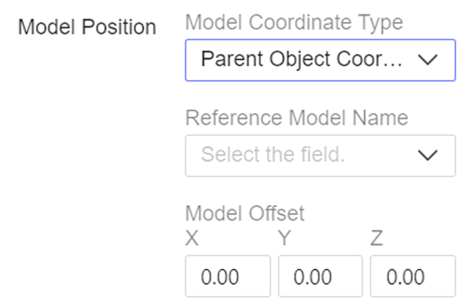 3D Scene Parameter Model-FineReport Help Document