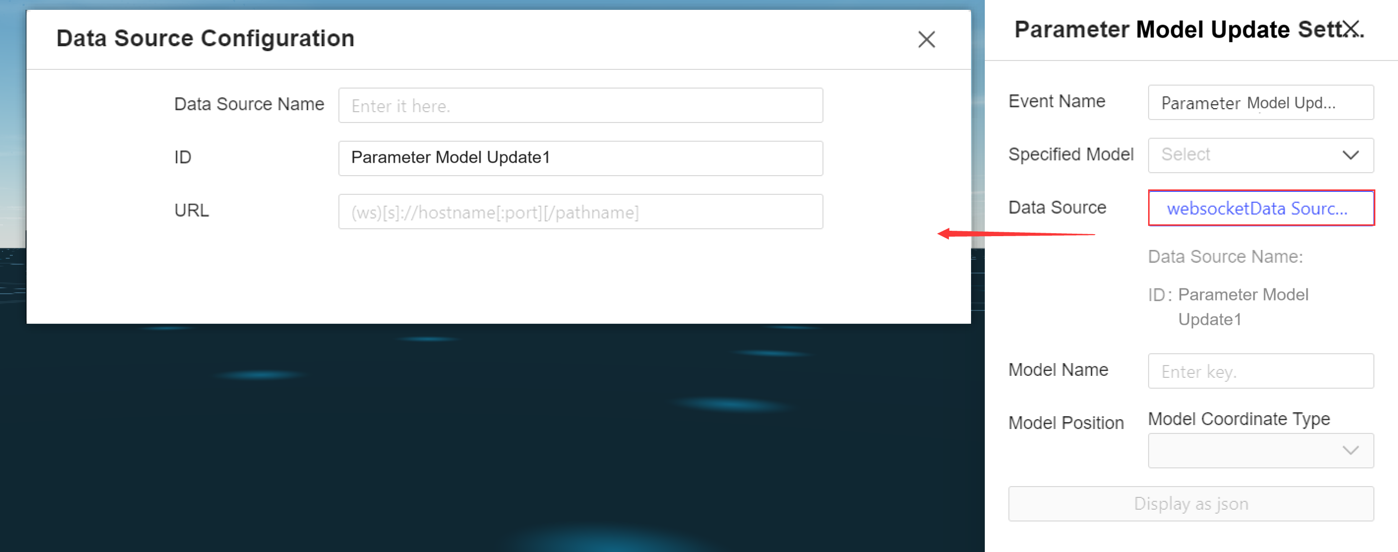 3D Scene Parameter Model-FineReport Help Document