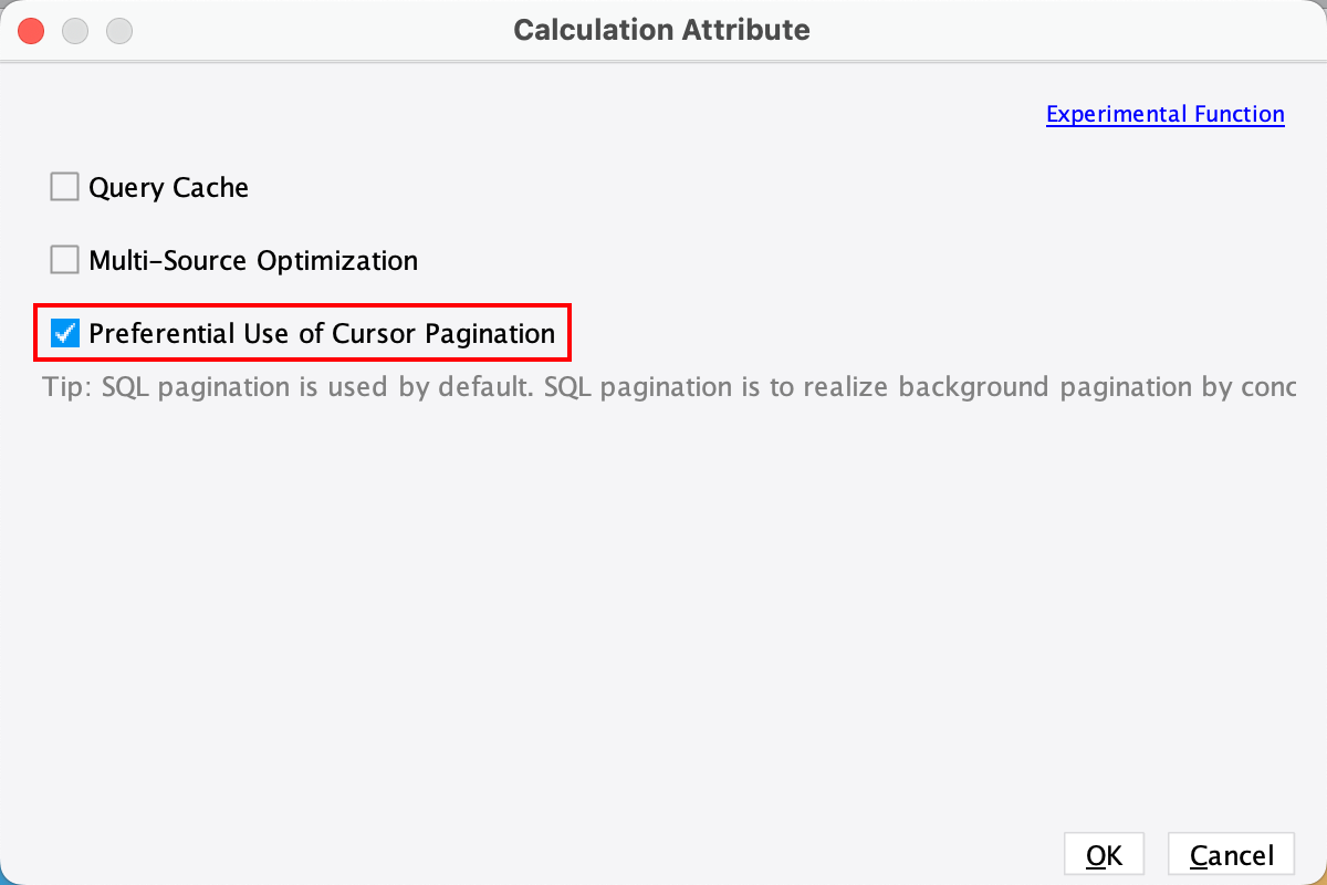 Calculation Attribute-FineReport Help Document
