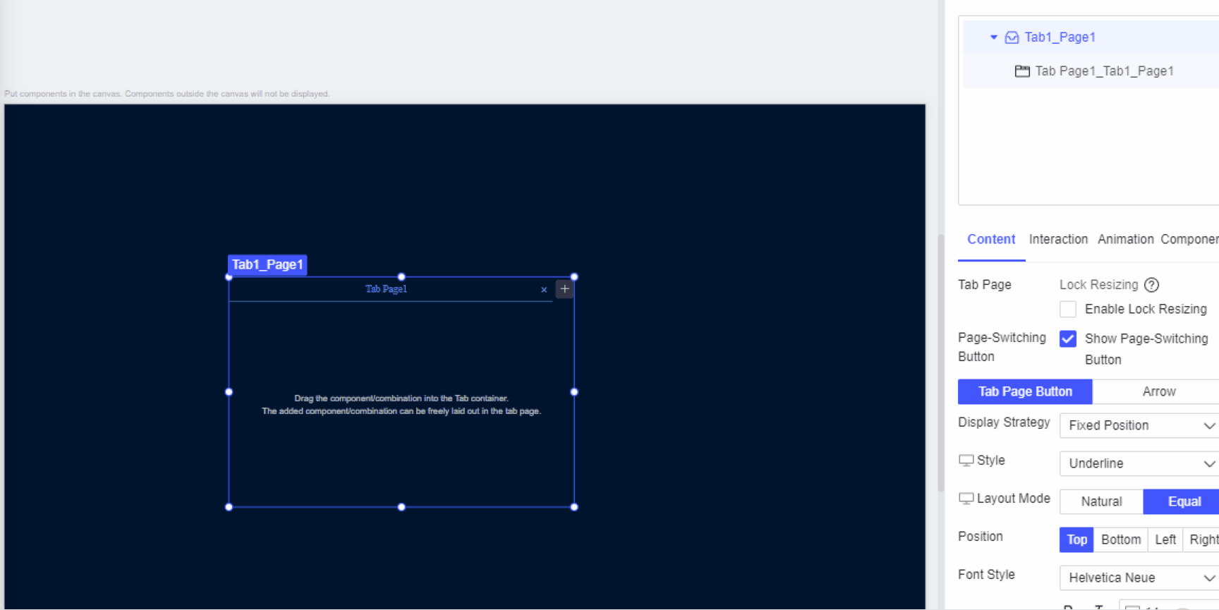 Controlling Tab Pages to be Hidden or Displayed by Database Table Field ...