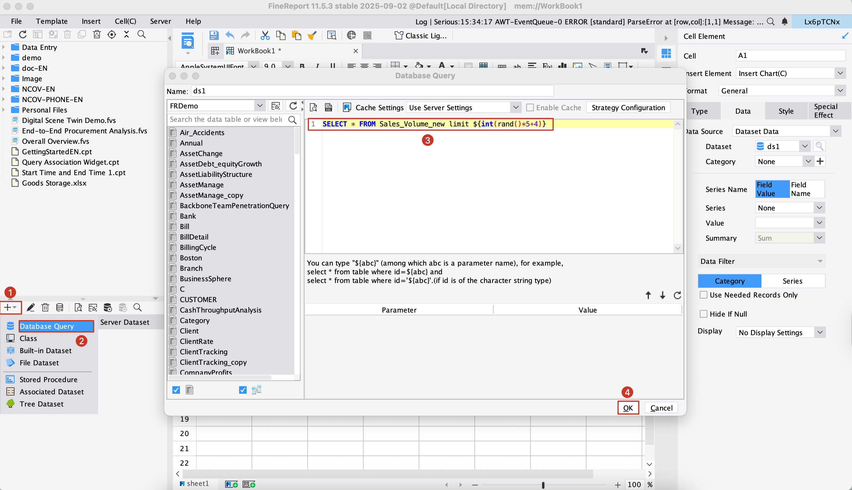 Automatic Sorting Refresh After Chart Data Update-FineReport Help Document