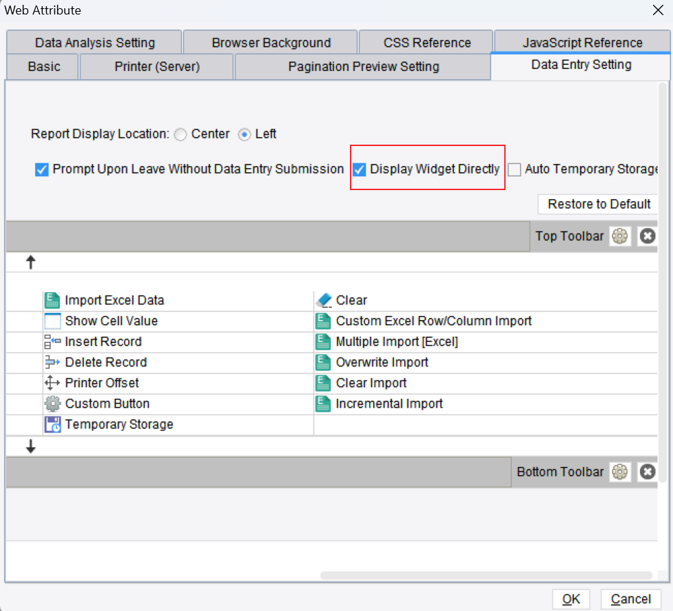 FAQs About Actual and Display Values of Widgets-FineReport Help Document