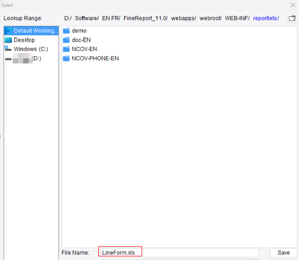 Export to Excel 2007-FineReport Help Document