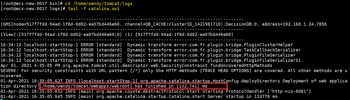Tomcat Deployment Package for Linux-FineReport Help Document