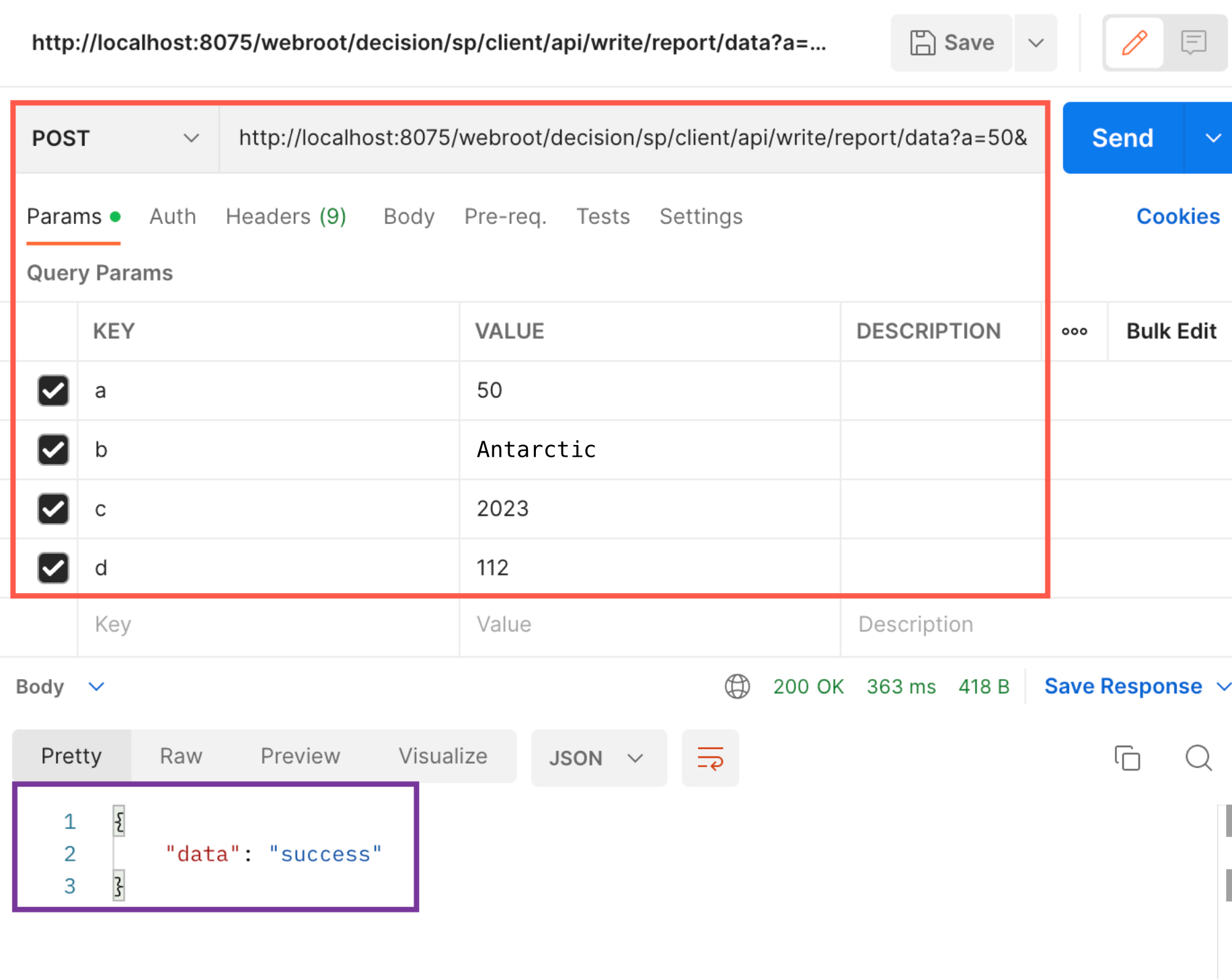 API for Web Page Integration-FineReport Help Document