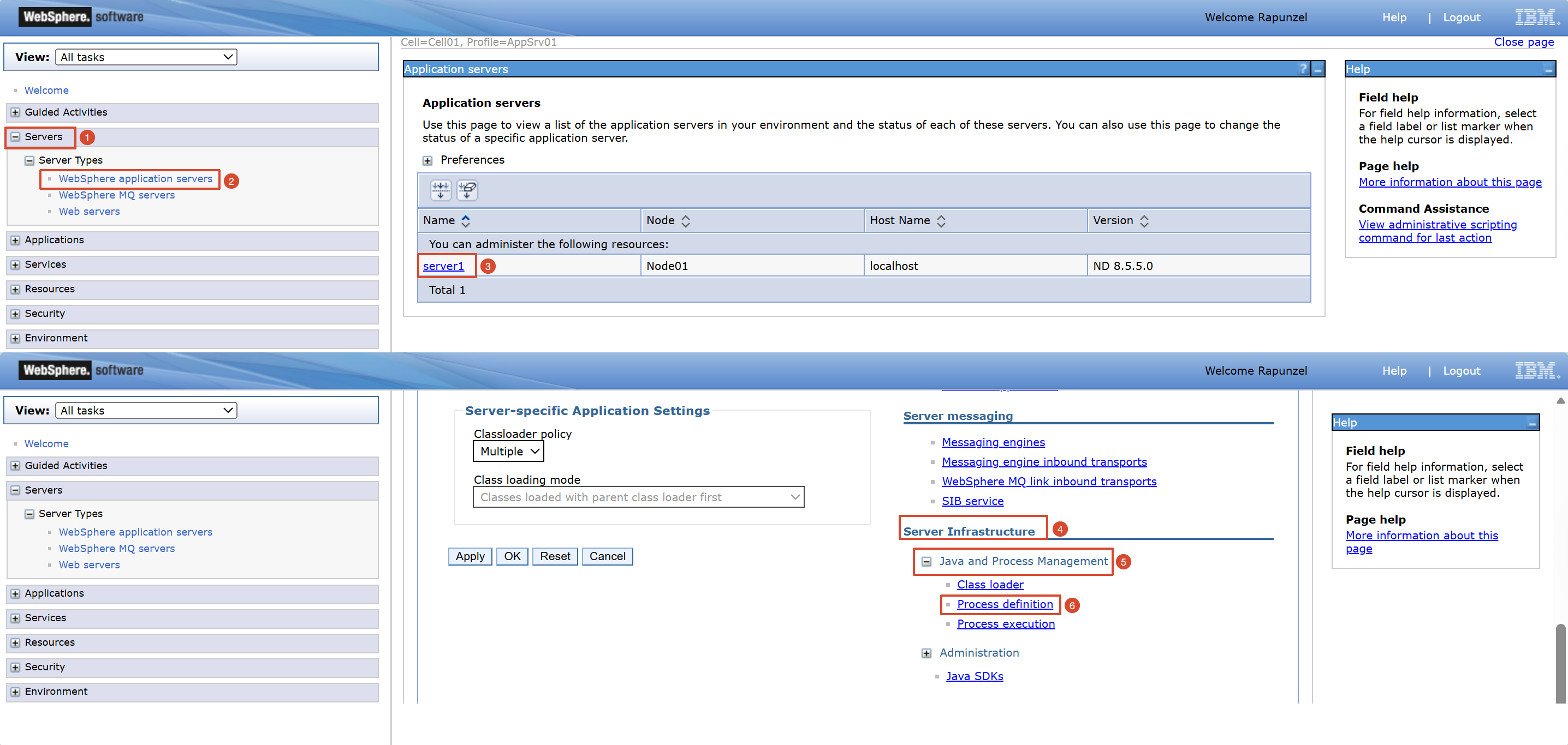 Modifying WebSphere Server Configuration-FineReport Help Document
