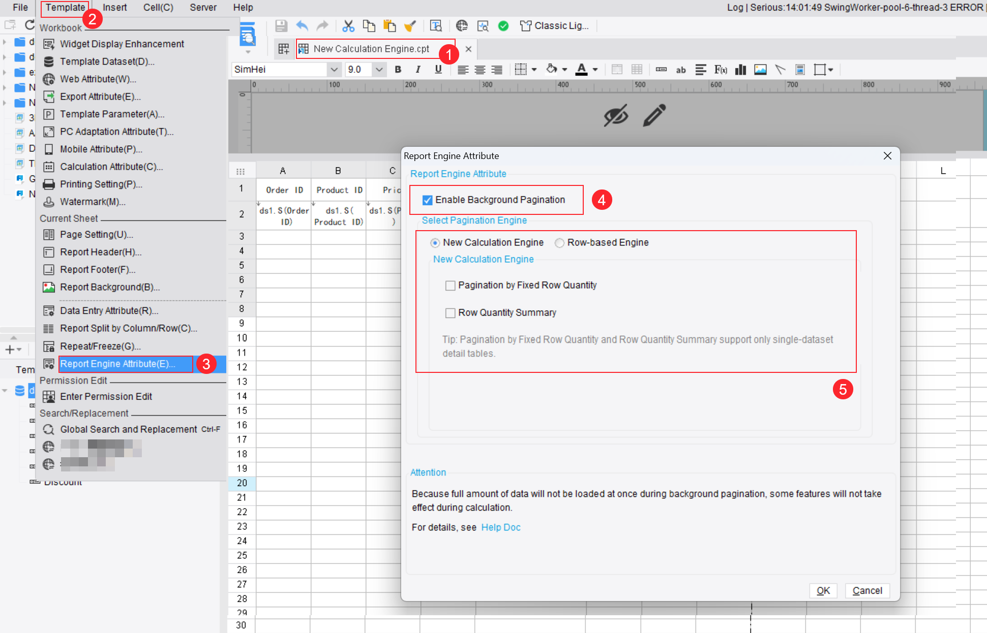 New Calculation Engine Usage-FineReport Help Document