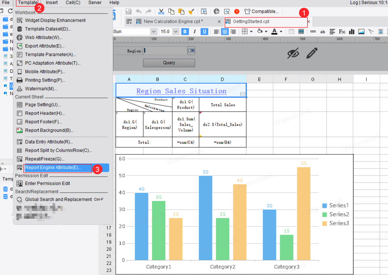 New Calculation Engine Usage-FineReport Help Document