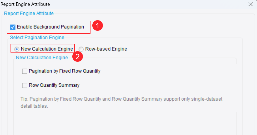 New Calculation Engine Usage-FineReport Help Document