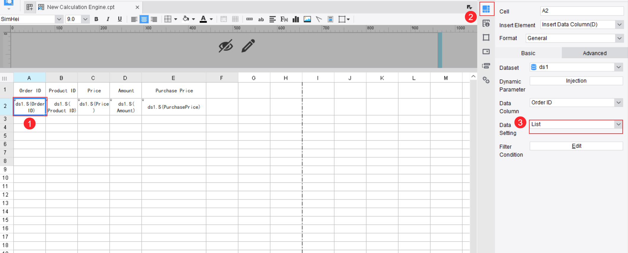 New Calculation Engine Usage-FineReport Help Document