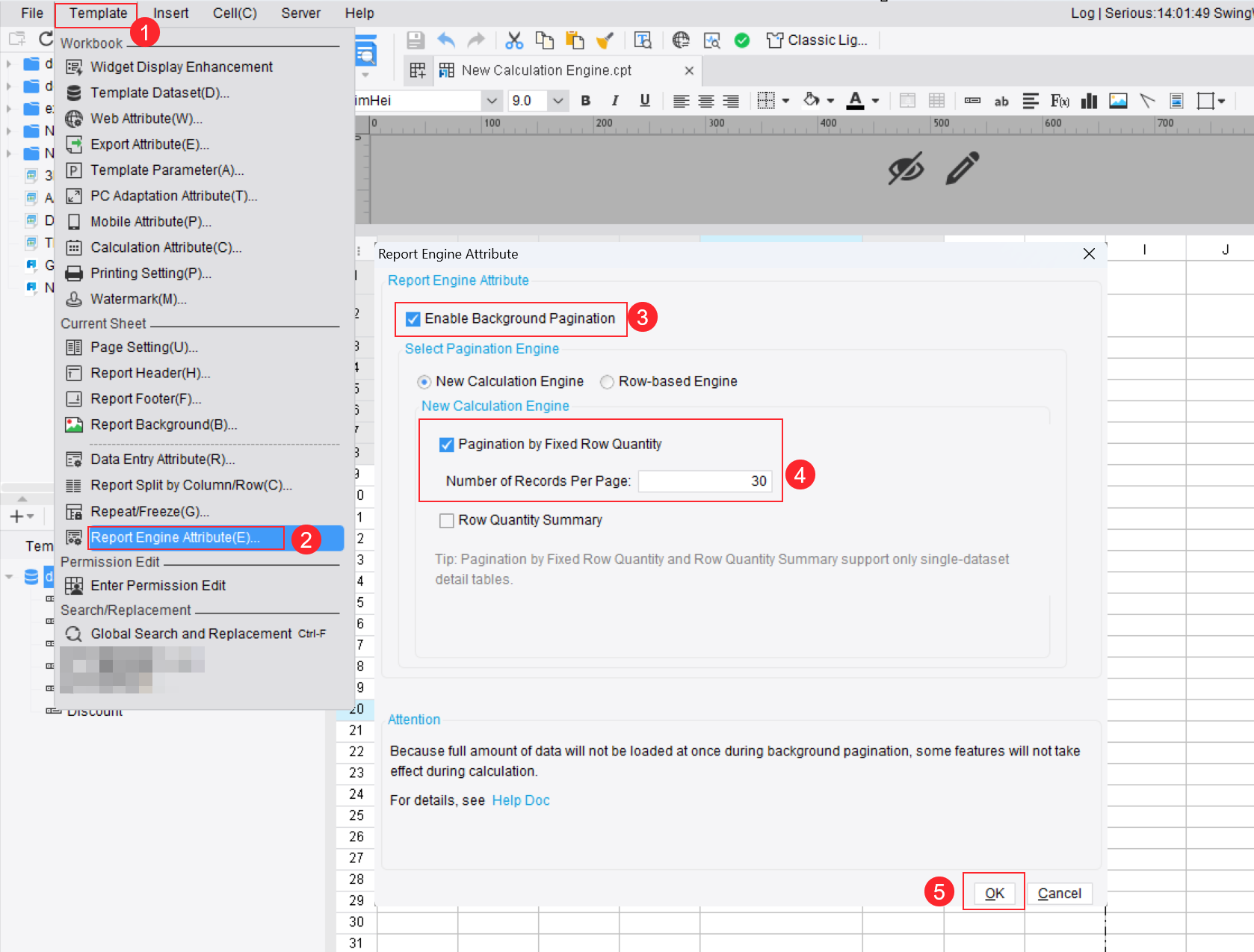New Calculation Engine Usage-FineReport Help Document