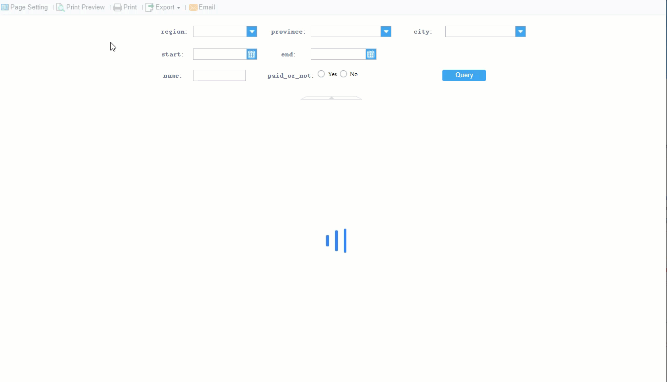 Common Parameter Application-FineReport Help Document