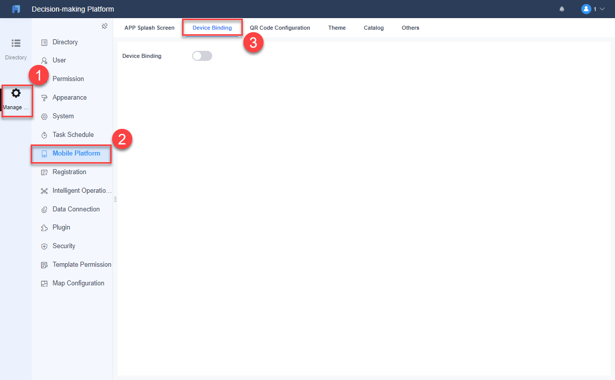 Mobile Device BindingFineReport Help Document