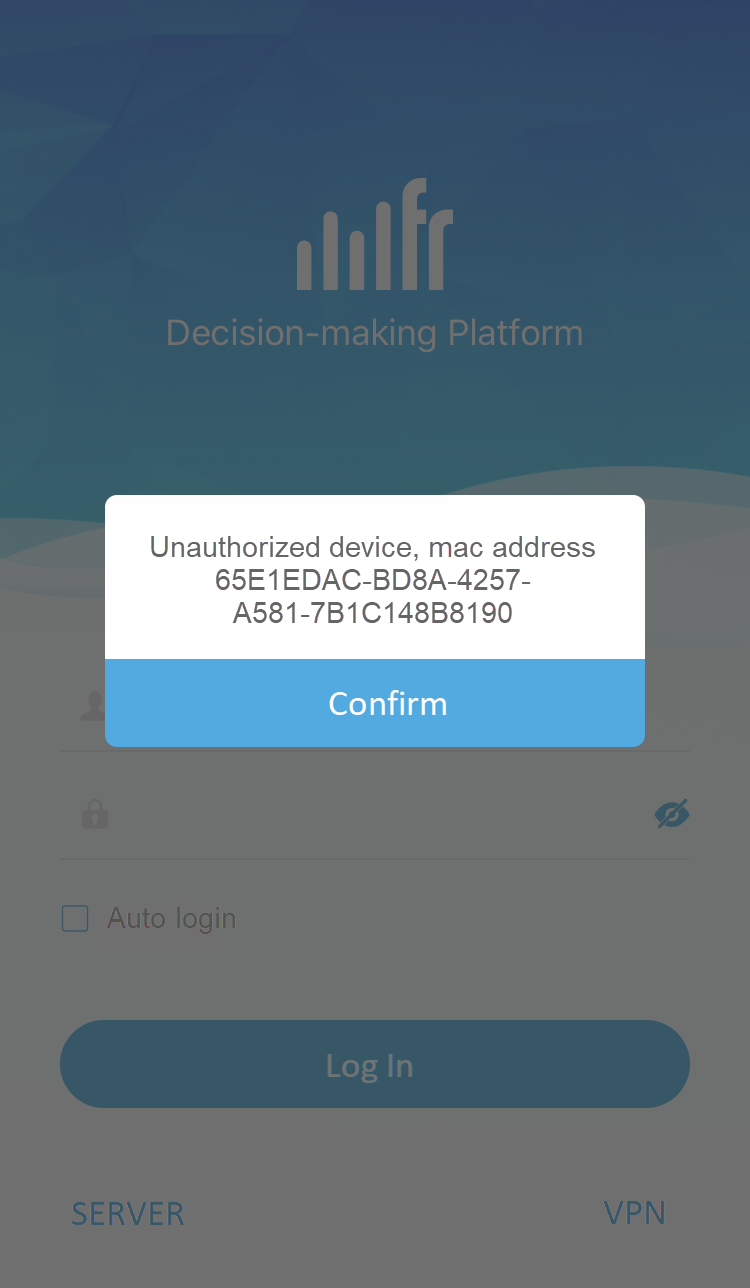 Mobile Device BindingFineReport Help Document