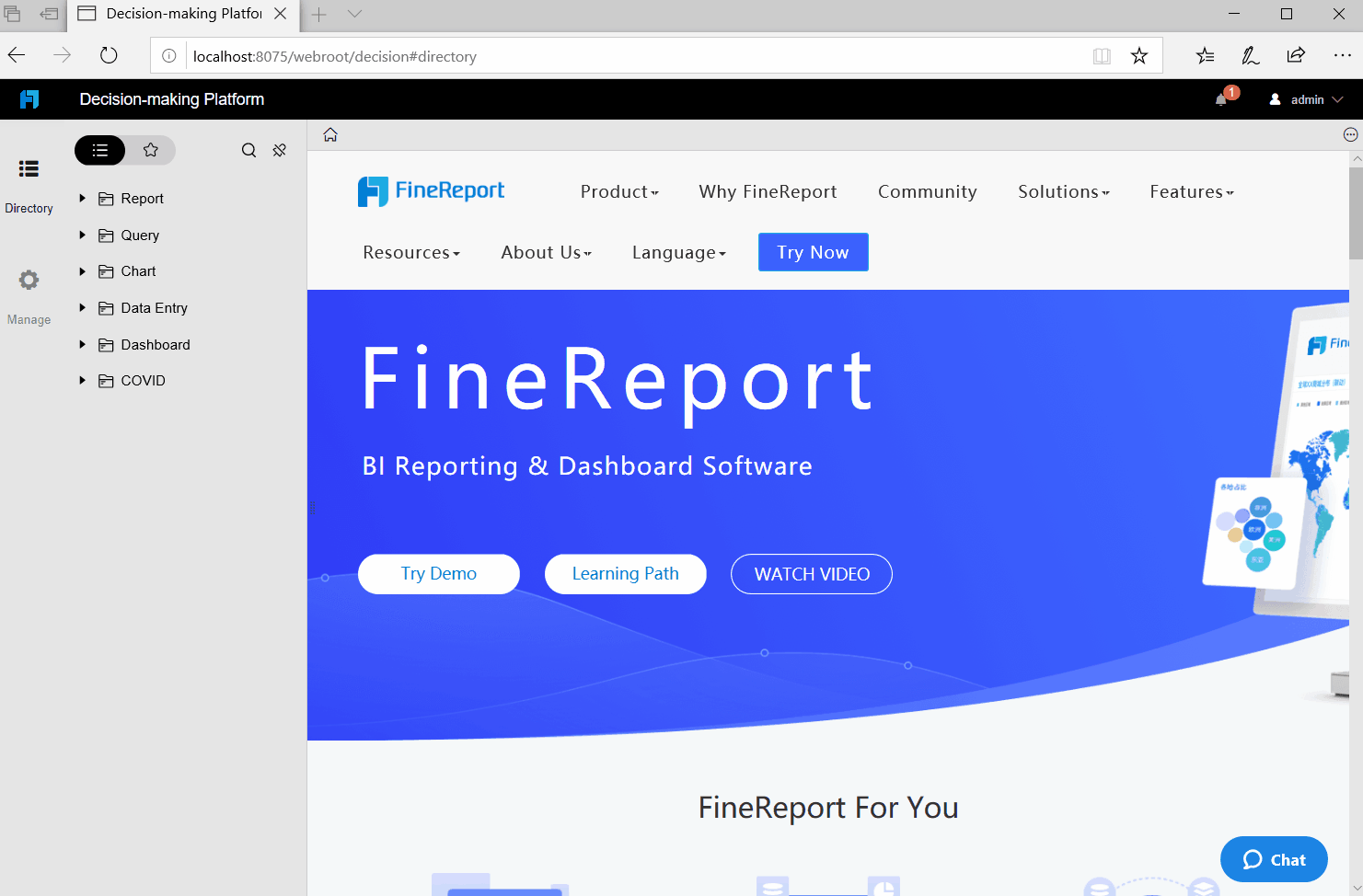 Geographic Information-FineReport Help Document