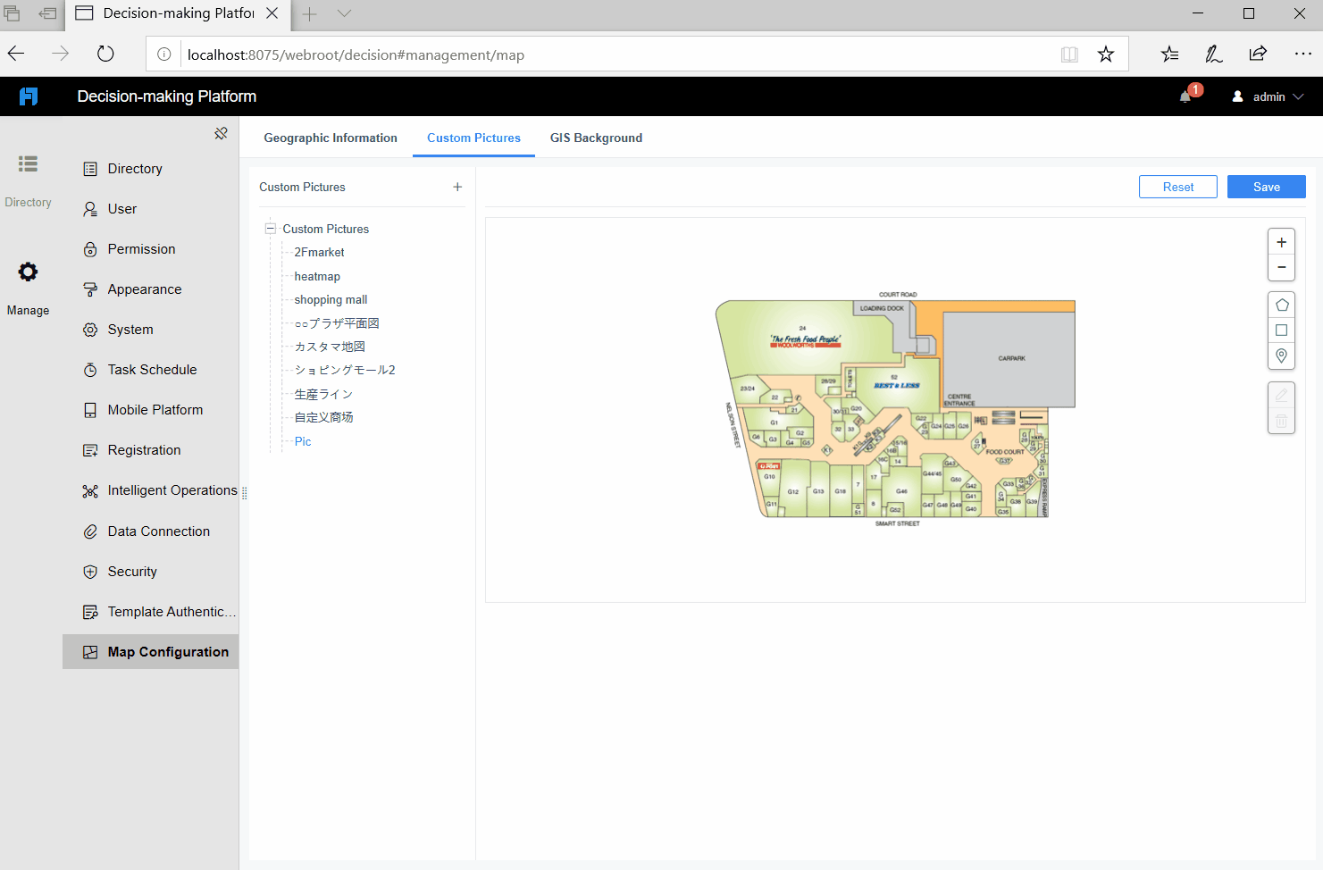 Custom Pictures-FineReport Help Document