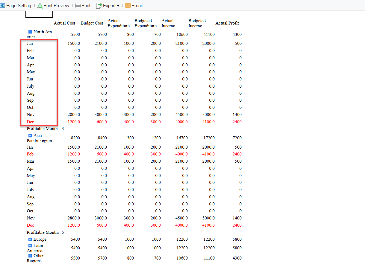 Detailed Report-FineReport Help Document