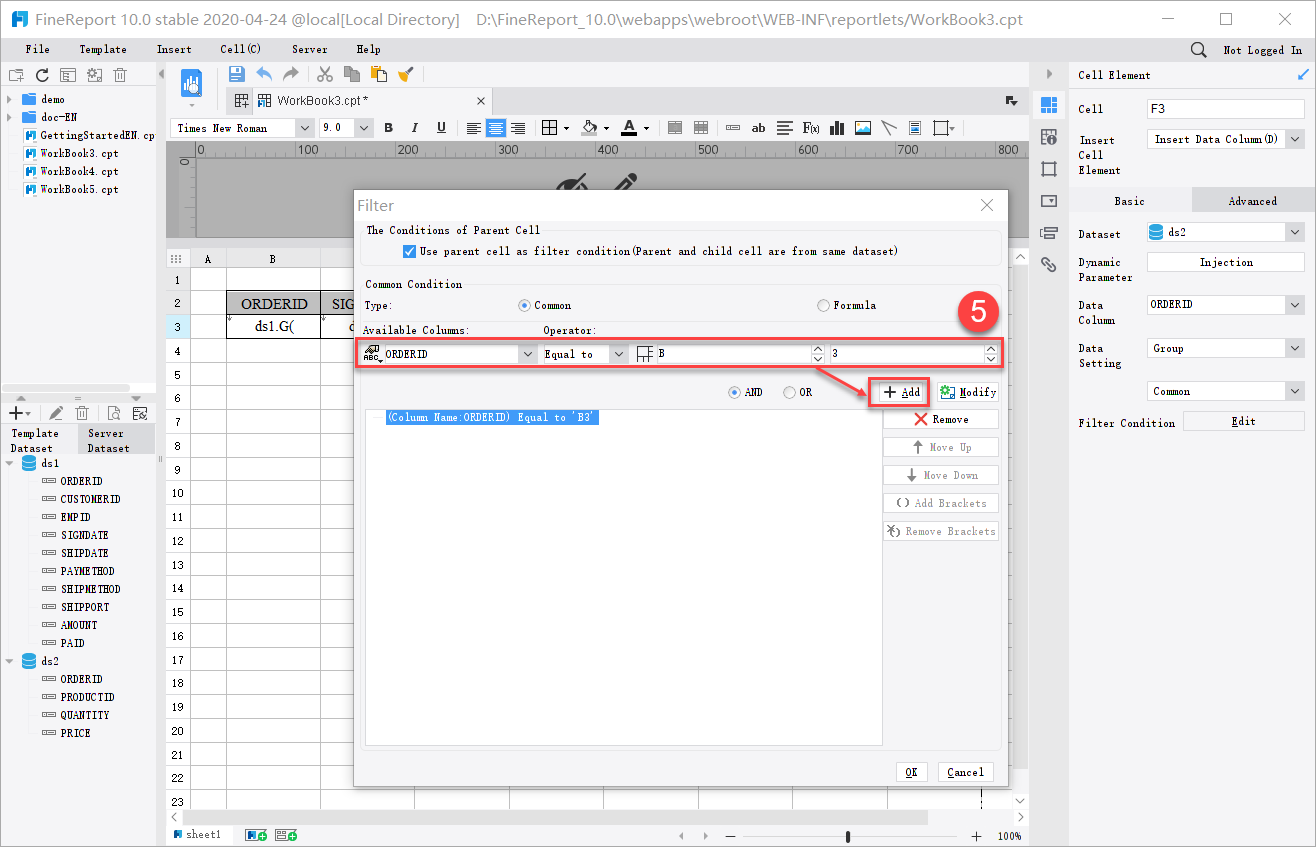 Use Parameter Injection-FineReport Help Document