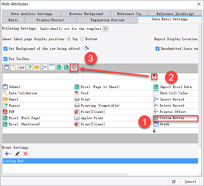 JS Set report/toolbar to be unavailable-FineReport Help Document