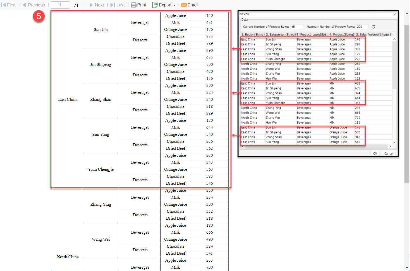 Data Column Attributes-FineReport Help Document