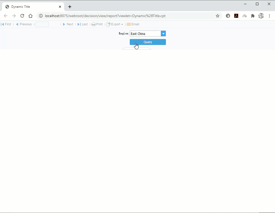 JS Realizes Dynamic Scrolling Effect of Report Title-FineReport Help ...