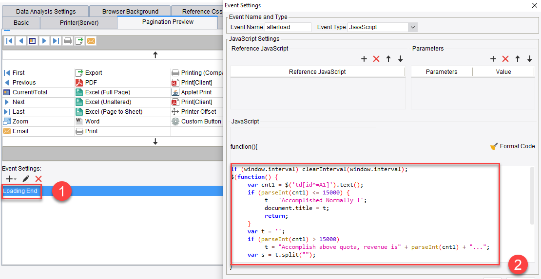 JS Realizes Dynamic Scrolling Effect of Report Title-FineReport Help ...