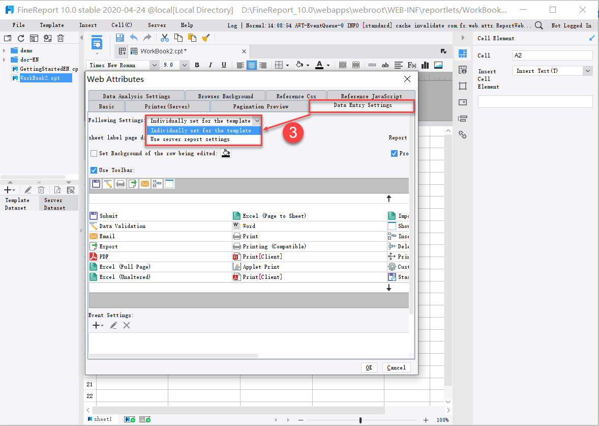 Factors that Influence the Loading Speed-FineReport Help Document