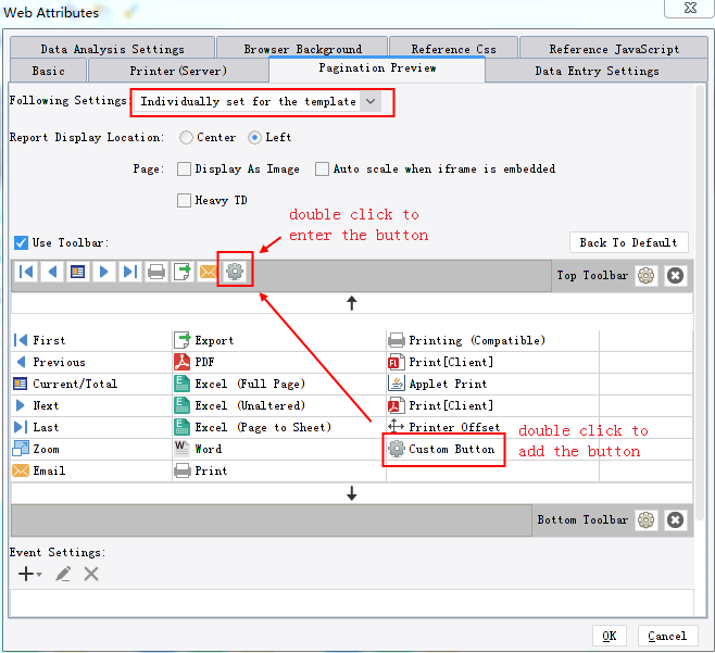 JS Toolbar Buttons Only Export a Single Format File-FineReport Help ...