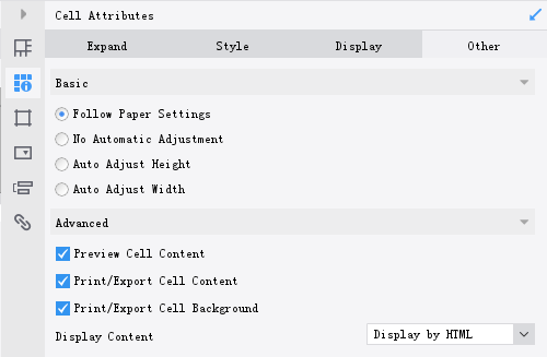 Cell Content Displays Different Colors-FineReport Help Document