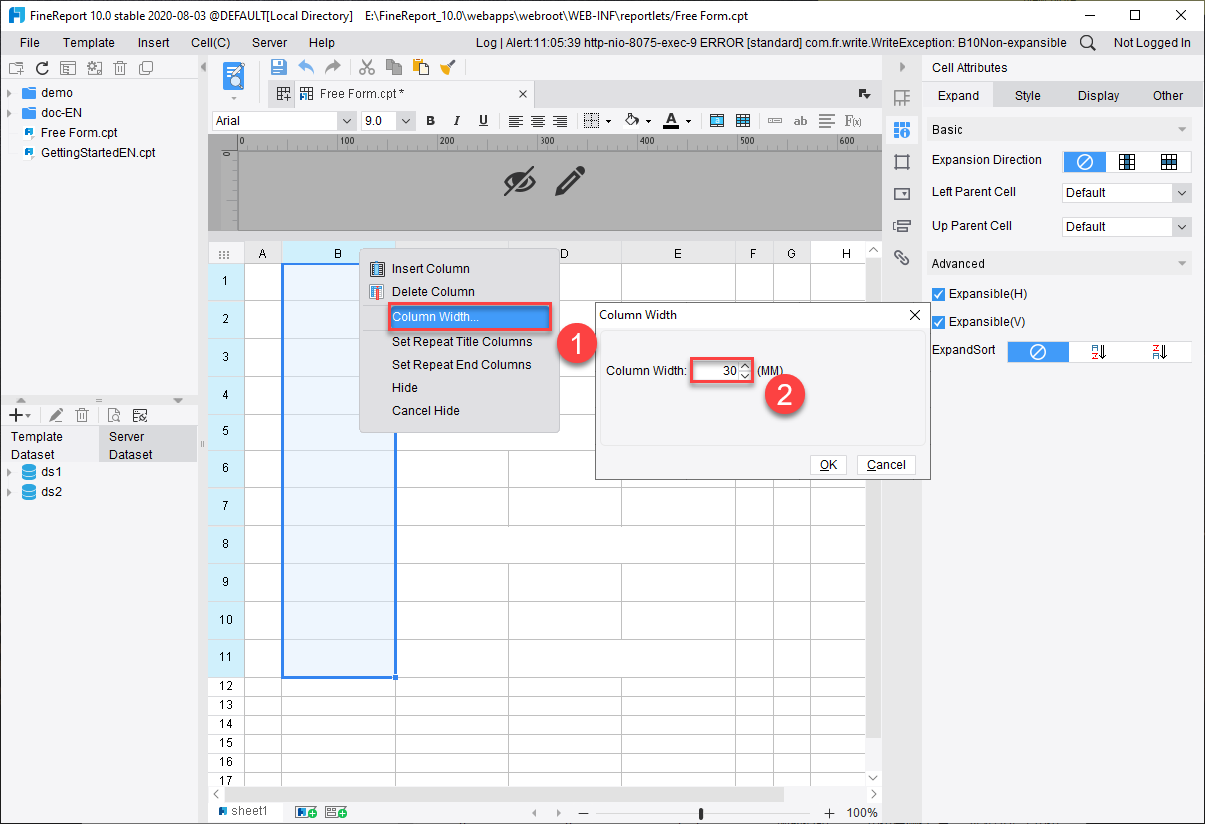 Customized Data Entry-FineReport Help Document