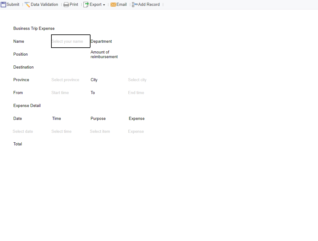 Customized Data Entry-FineReport Help Document
