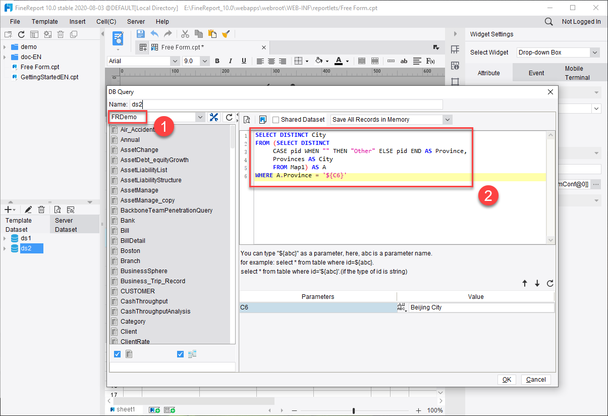 Customized Data Entry-FineReport Help Document