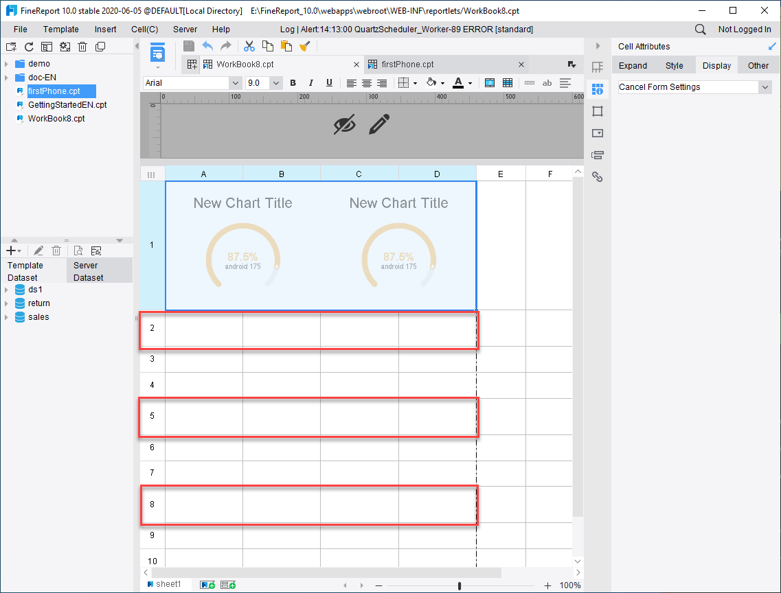 Mobile Report and Data Entry Report Making-FineReport Help Document