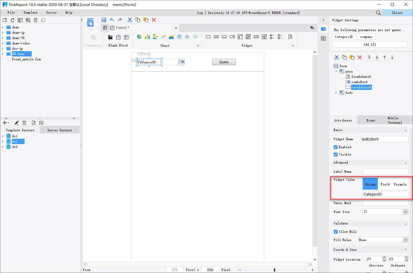 Mobile Dashboard Making-FineReport Help Document