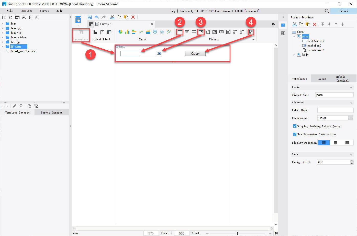 Mobile Dashboard Making-FineReport Help Document