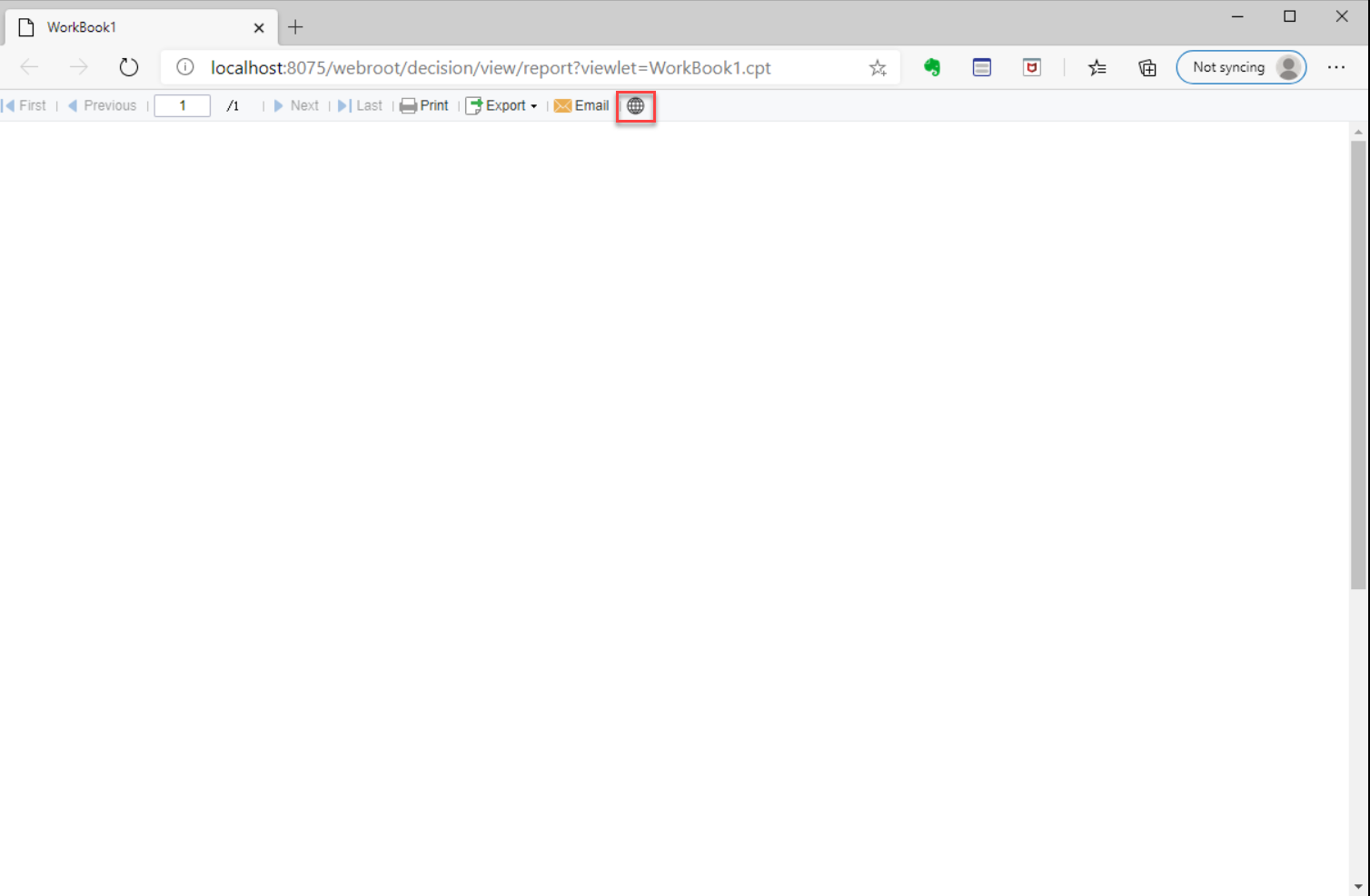 Report Toolbar-FineReport Help Document