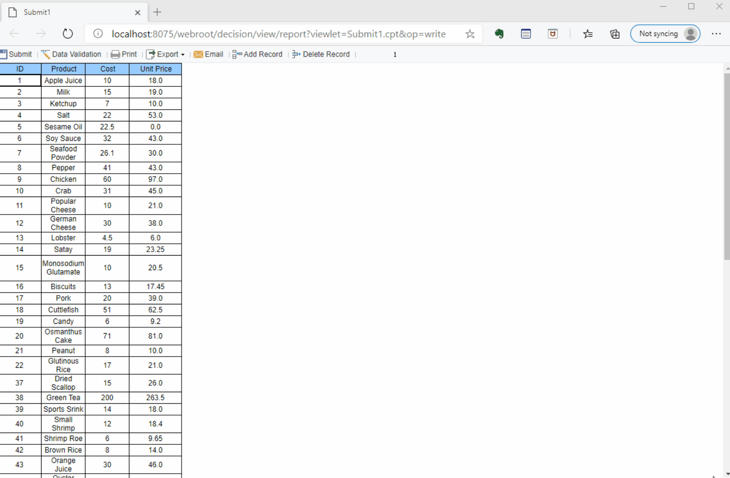 Report Toolbar-FineReport Help Document