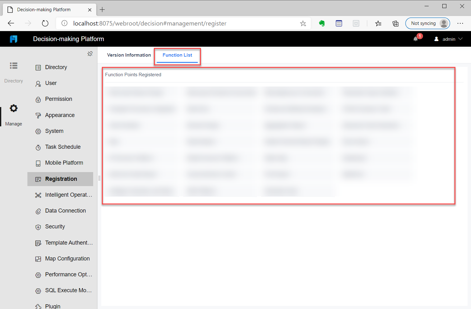 Registration Info-FineReport Help Document