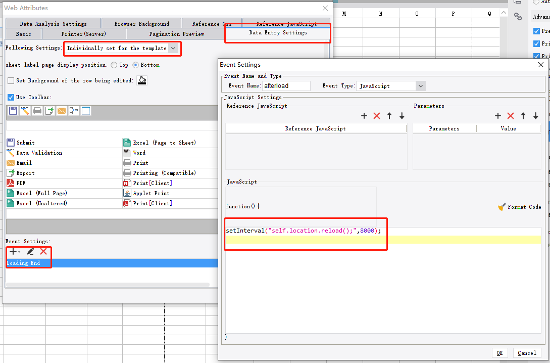 Js sound alert for data entry finereport help document